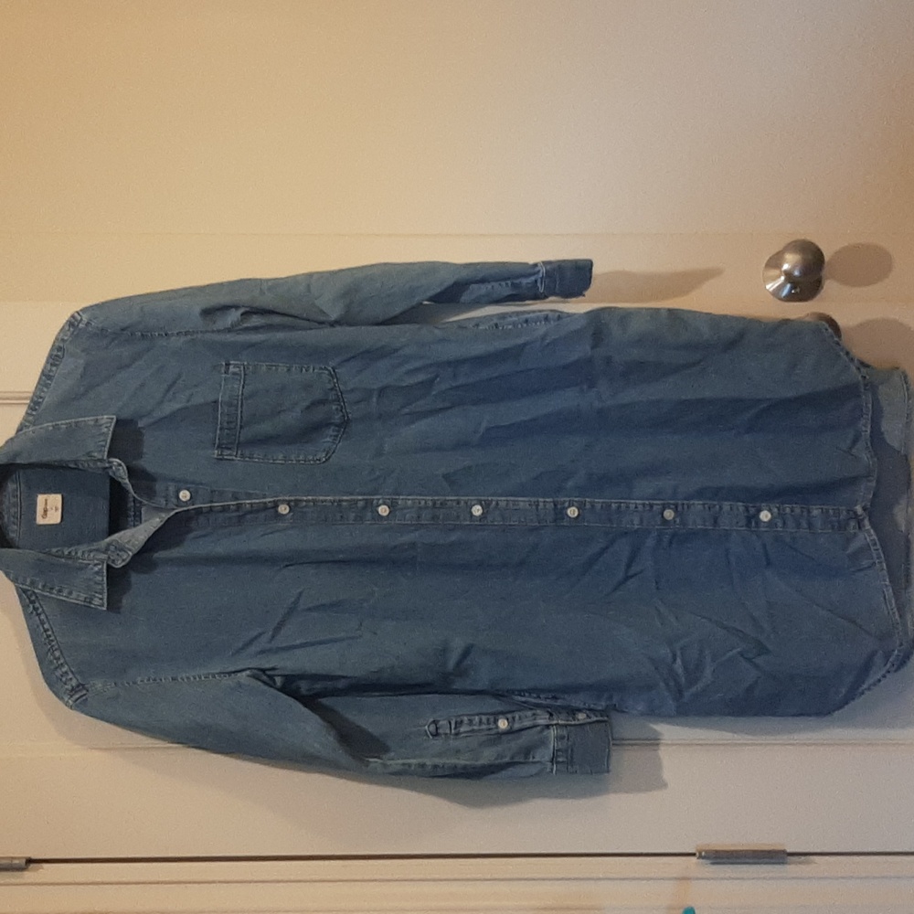 Perfect for fall - demin dress